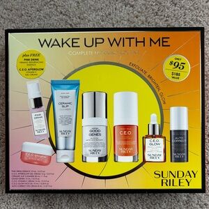 Sunday Riley Wake Up With Me Skincare Set